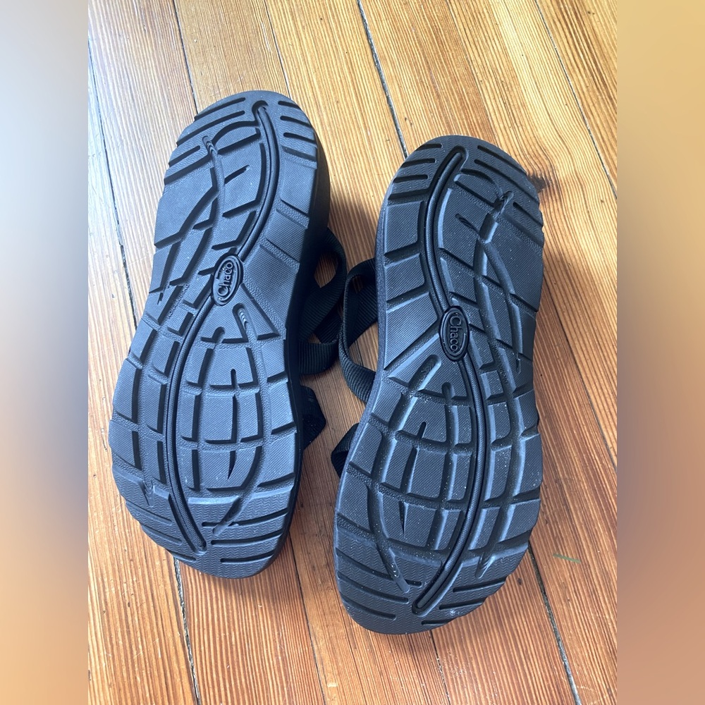 Chaco Adjustable Strap Open Back Black Sandals - image 3